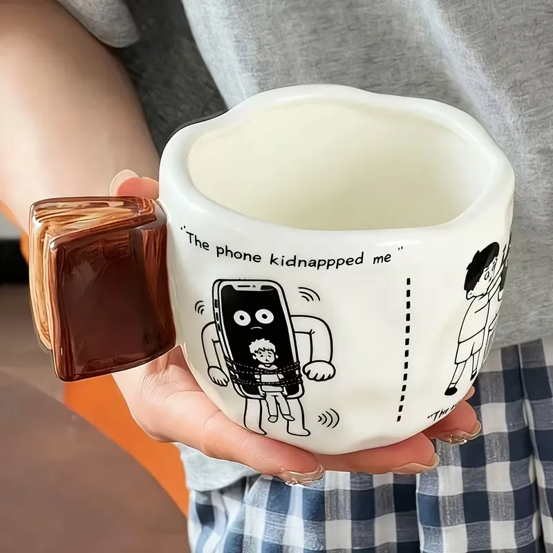 Formula mug close up